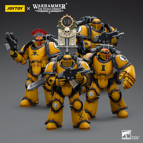 JoyToy 1/18 Warhammer Imperial Fists Legion MkIII Escouade Tactique