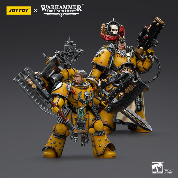 JoyToy 1/18 Warhammer Imperial Fists Legion Praetor et Fafnir Rann