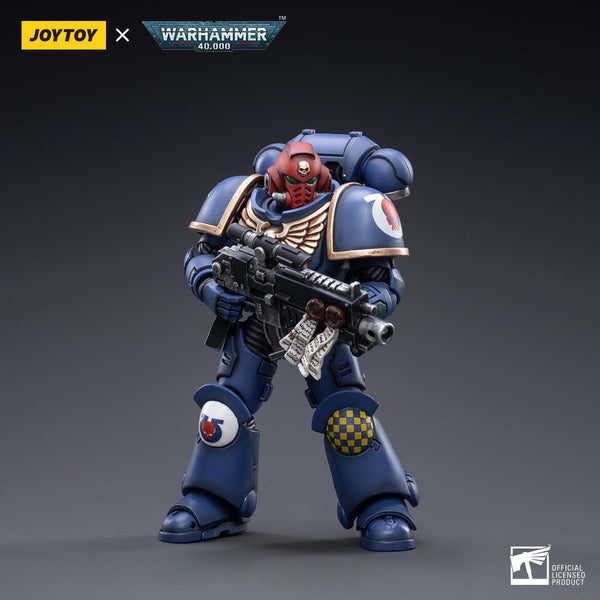 JoyToy 1/18 Warhammer 40K Ultramarines Sergente Veterano Castor