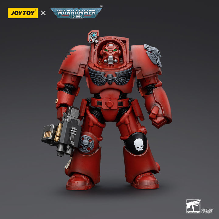 JOYTOY Warhammer 40K Blood Angels Terminator with Storm Bolter Action Figure