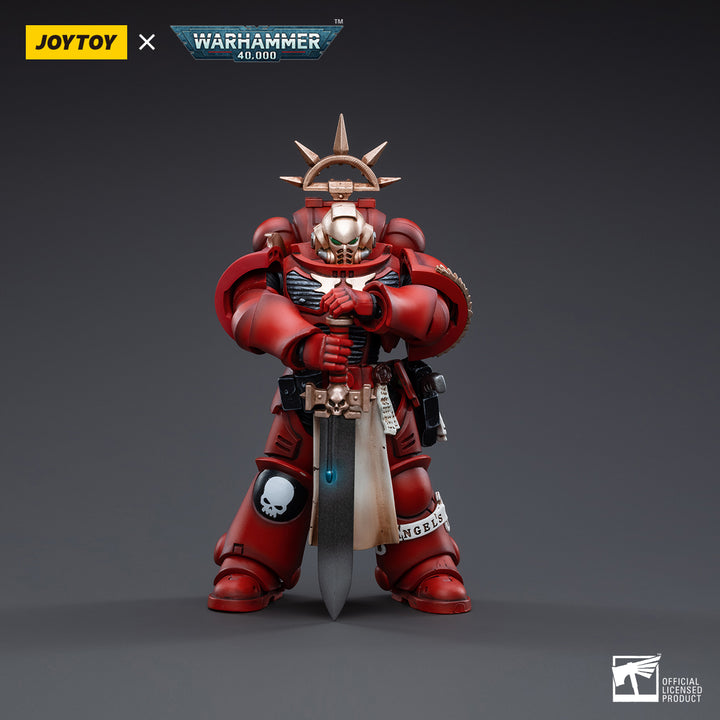 JOYTOY Warhammer 40K Blood Angels Veteran Laenatus action figure