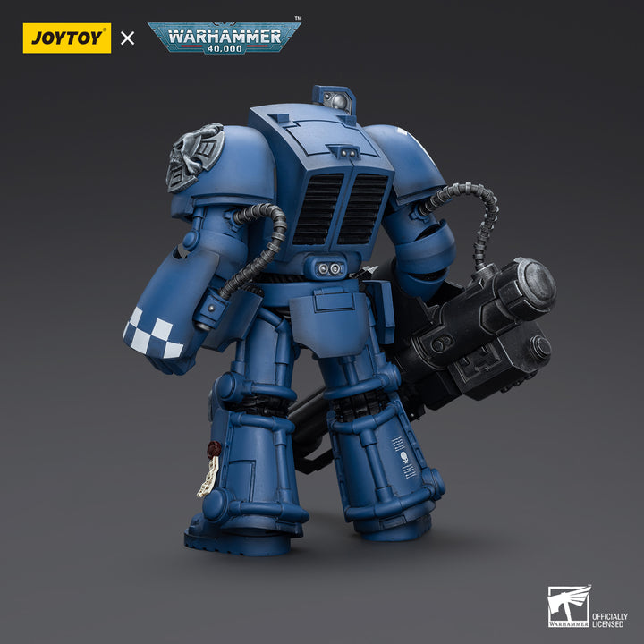 JOYTOY Warhammer 40K Ultramarines  Terminator with Assault Cannon action figure