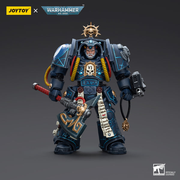 JOYTOY Warhammer 40K Ultramarines Librarian in Terminator Armour action figure
