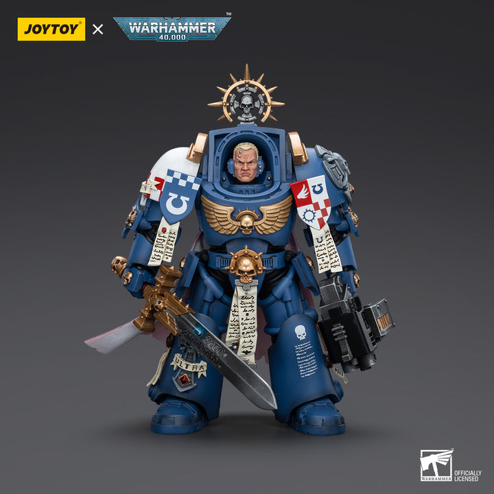 JOYTOY Warhammer 40K Ultramarines Terminator Captain Severus Agemman action figure