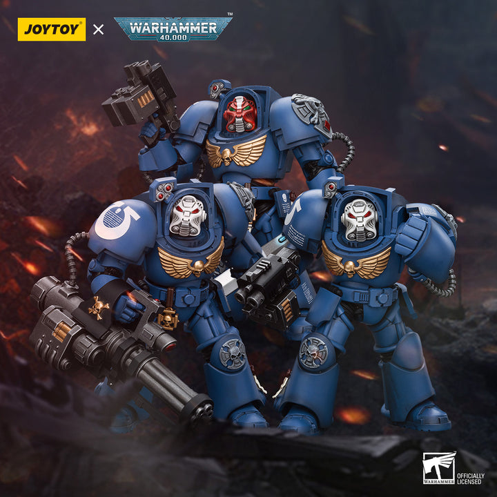 JOYTOY Warhammer 40K Ultramarines Terminator Squad action figures