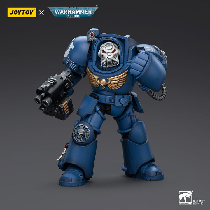 JOYTOY Warhammer 40K Ultramarines Terminator with Storm Bolter action figure