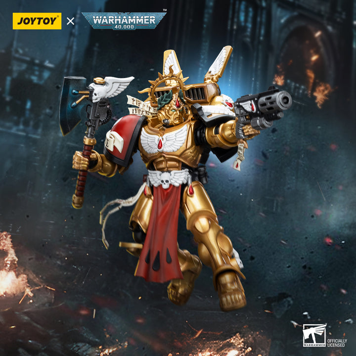 JOYTOY Warhammer 40k Blood Angels Commander Dante action figure