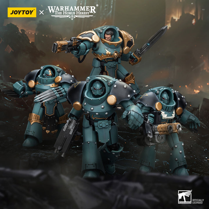 JOYTOY Warhammer Sons Of Horus Tartaros Terminator Squad action figure