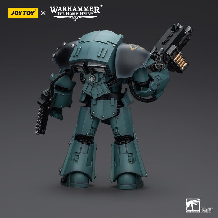 JOYTOY Warhammer Sons Of Horus Tartaros Terminator Squad Terminator With Combi-Bolter And Chainfist action figure