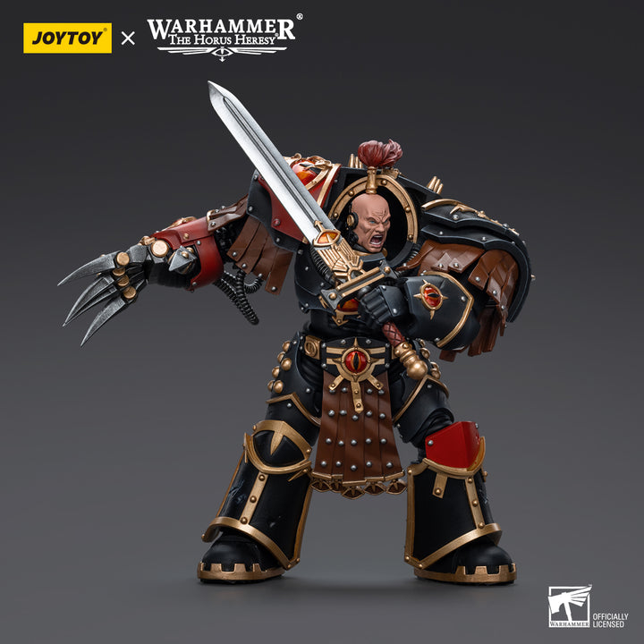JOYTOY Warhammer Sons of Horus Ezekyle Abaddon First Captain of the XVlth Legion Action Figure