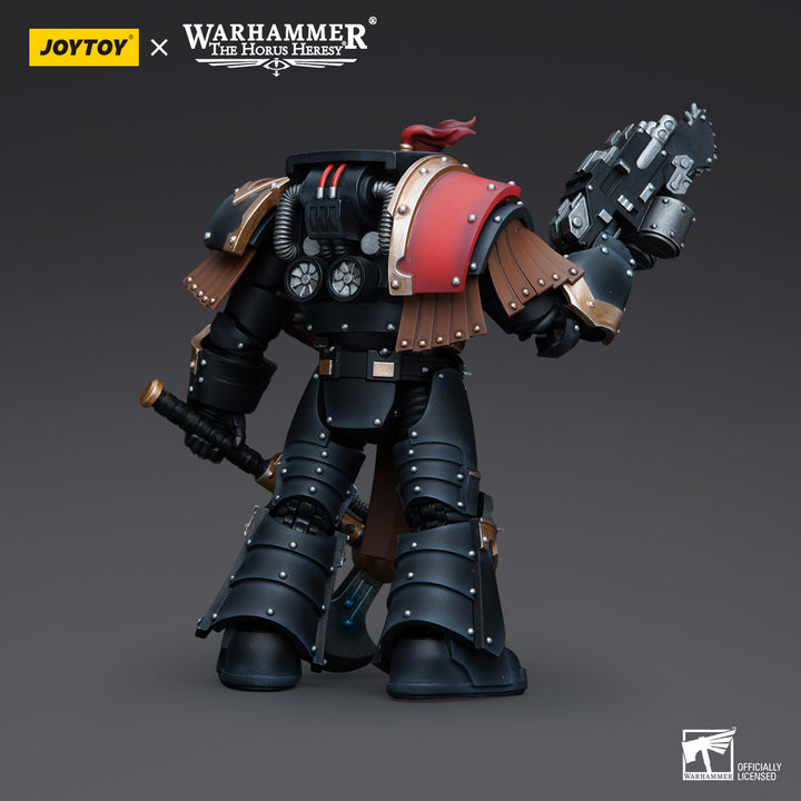JOYTOY Warhammer Sons of Horus Justaerin Terminator Squad Justaerin with Carsoran Power Axe Action Figure