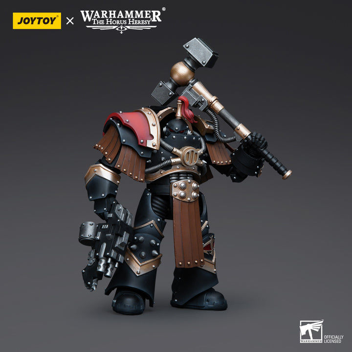 JOYTOY Warhammer Sons of Horus Justaerin Terminator Squad Justaerin with Thunder Hammer Action Figure