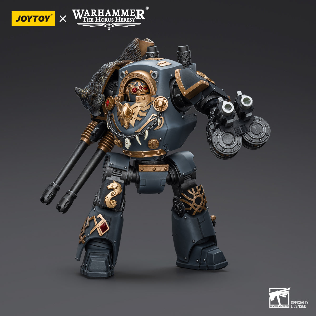 JoyToy Warhammer Space Wolves Contemptor Dreadnought with Gravis Bolt ...