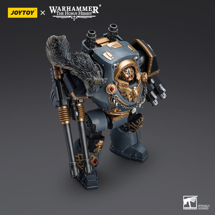 JOYTOY Warhammer Space Wolves Contemptor Dreadnought with Gravis Bolt Cannon mecha