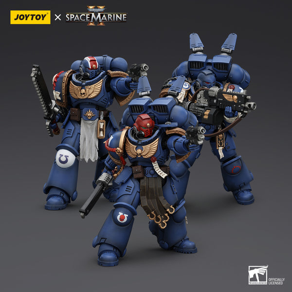 JoyToy Warhammer 40K Space Marine 2 Ultramarines Titus Squad