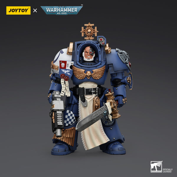 JoyToy Warhammer 40K Ultramarines Captain In Terminator Armour