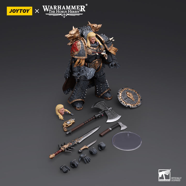 JoyToy Warhammer Space Wolves Leman Russ Primarch of the VIth Legion action figure