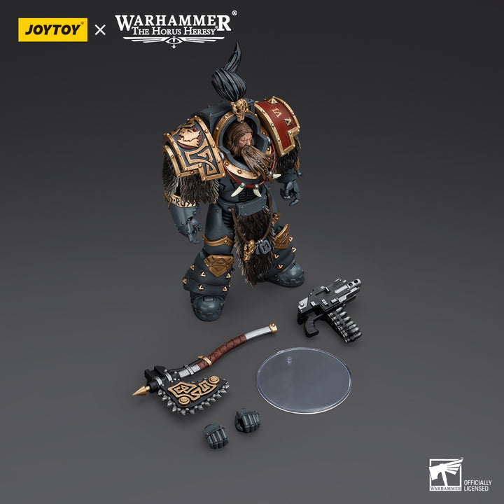 JoyToy Warhammer Space Wolves Varagyr Wolf Guard Squad Varagyr Terminator 2 action figure
