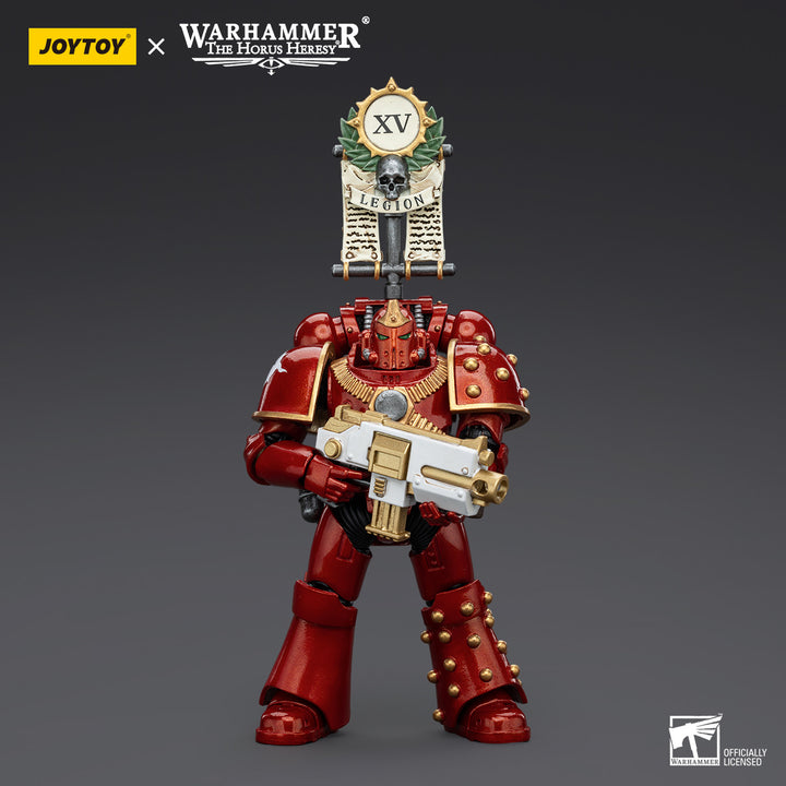 JoyToy Warhammer Thousand Sons Legion MKIV Tactical Squad Legionary with Legion Vexilla action figure