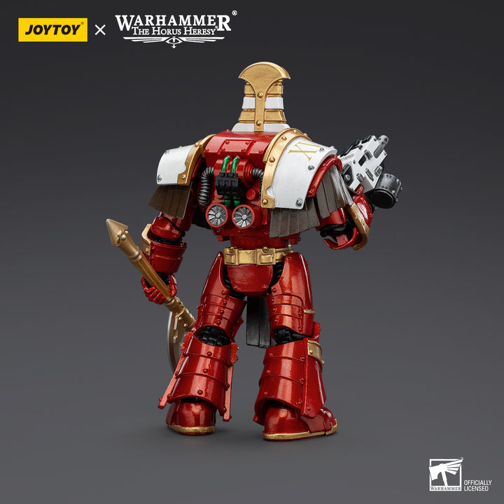 JoyToy Warhammer Thousand Sons Sekhmet Terminator Cabal  Sekhmet With Combi-Bolter And Achea Force Weapon action figure