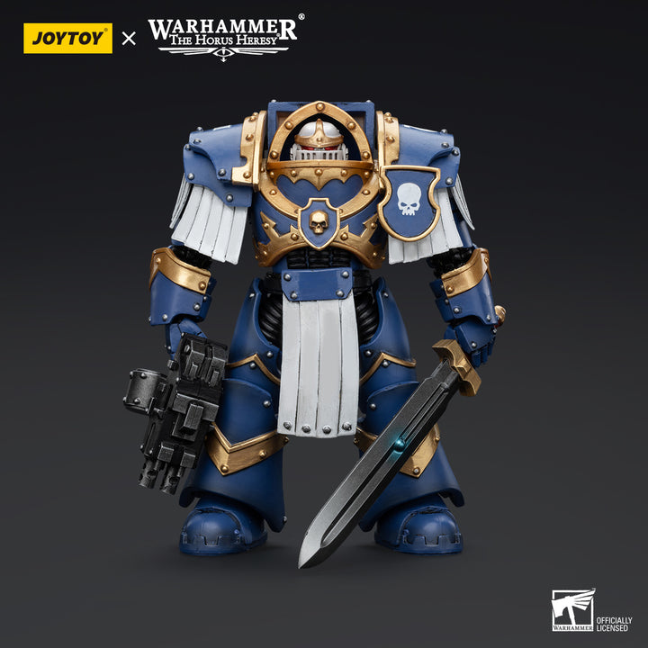 JoyToy Warhammer Ultramarines Cataphractii Terminator Squad Sergeant with Power Sword action figure