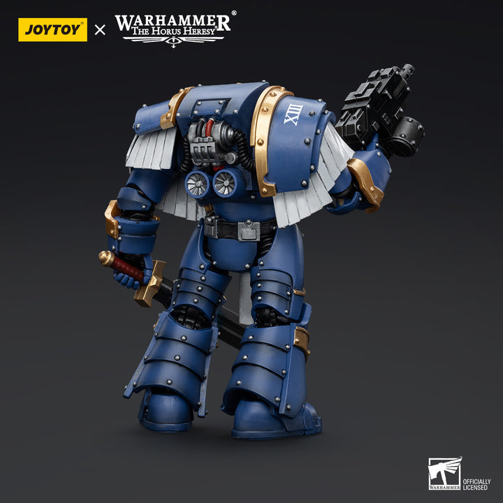 JoyToy Warhammer Ultramarines Cataphractii Terminator Squad Sergeant with Power Sword action figure