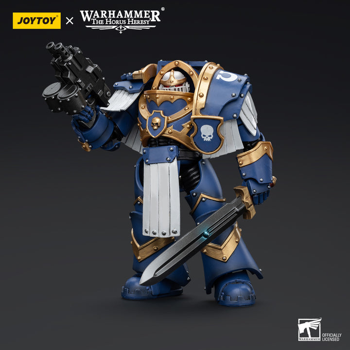 JoyToy Warhammer Ultramarines Cataphractii Terminator Squad Sergeant with Power Sword action figure