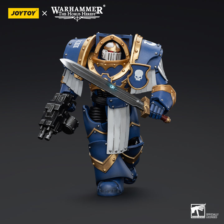 JoyToy Warhammer Ultramarines Cataphractii Terminator Squad Sergeant with Power Sword action figure