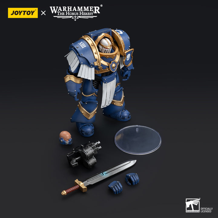 JoyToy Warhammer Ultramarines Cataphractii Terminator Squad Sergeant with Power Sword action figure