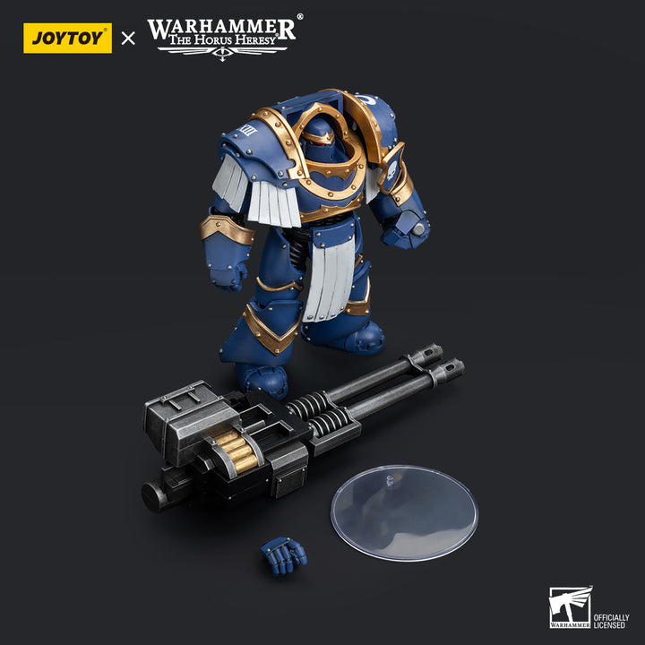 JoyToy Warhammer Ultramarines Cataphractii Terminator Squad Terminator with Reaper Autocannon action figure