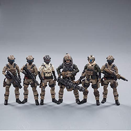 JoyToy 1/25 Action Figures da 3 pollici La cavalleria terrestre dell'UNSC