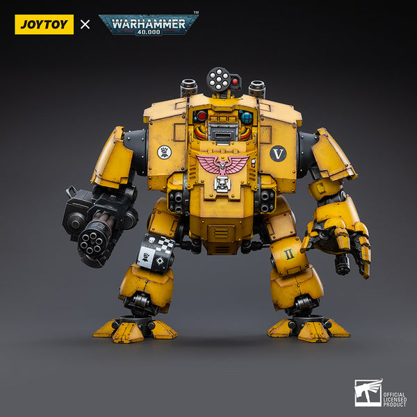 JoyToy 1/18 Warhammer 40K Imperial Fists Redemptor Dreadnought (11,7 pouces)