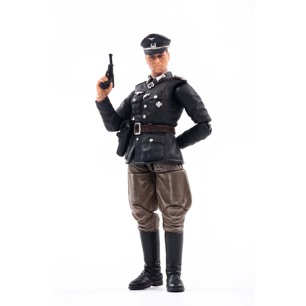JOYTOY 1/18 Actionfiguren 4-Zoll deutscher Offizier aus dem Zweiten Weltkrieg