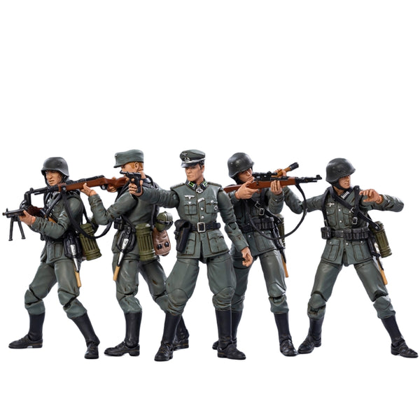 JoyToy 1/18 Figurines d'action 4 pouces WW2 Wehrmacht allemande 