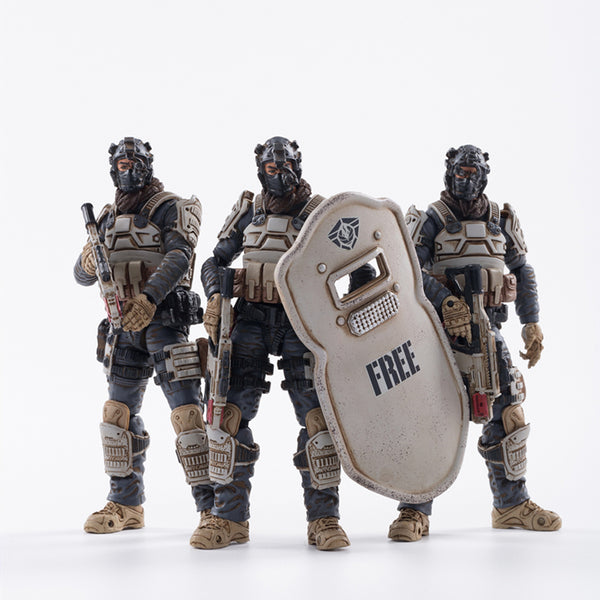 JoyToy 1/18 Actionfiguren 4-Zoll Moon Wolf Team